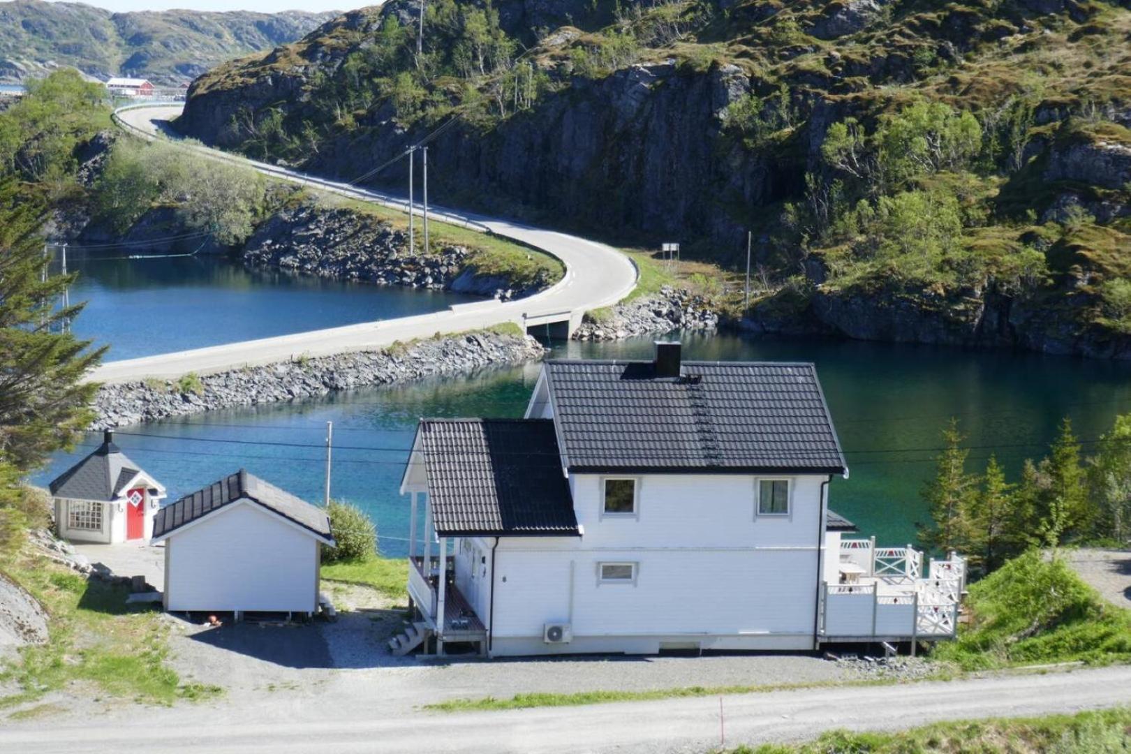 Seafront Holiday Home Close To Reine, Lofoten Sund  Buitenkant foto